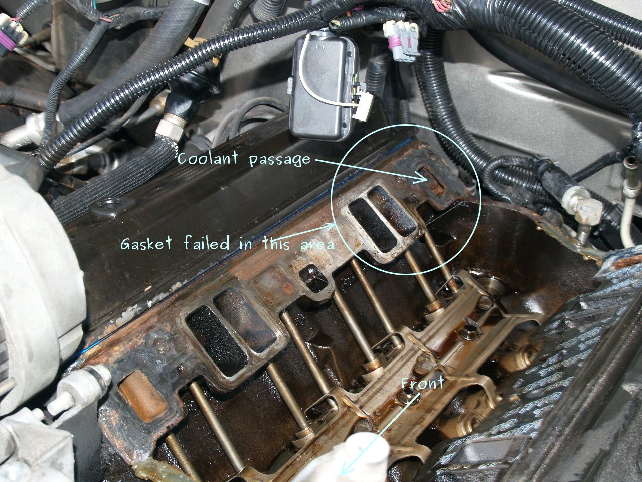 See B2105 in engine
